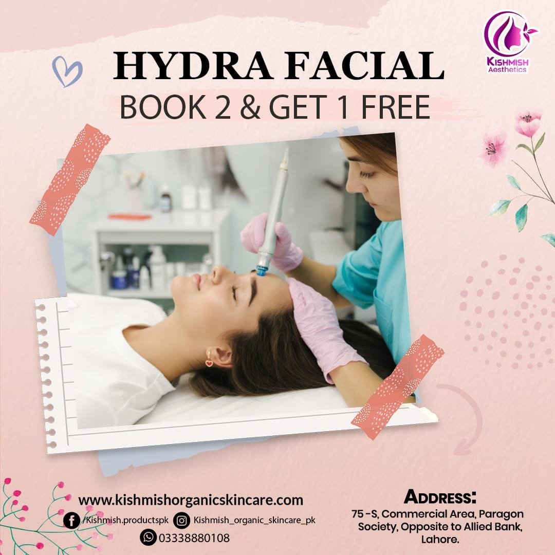 You are currently viewing Organic Hydra Facial at Kishmish Aesthetics